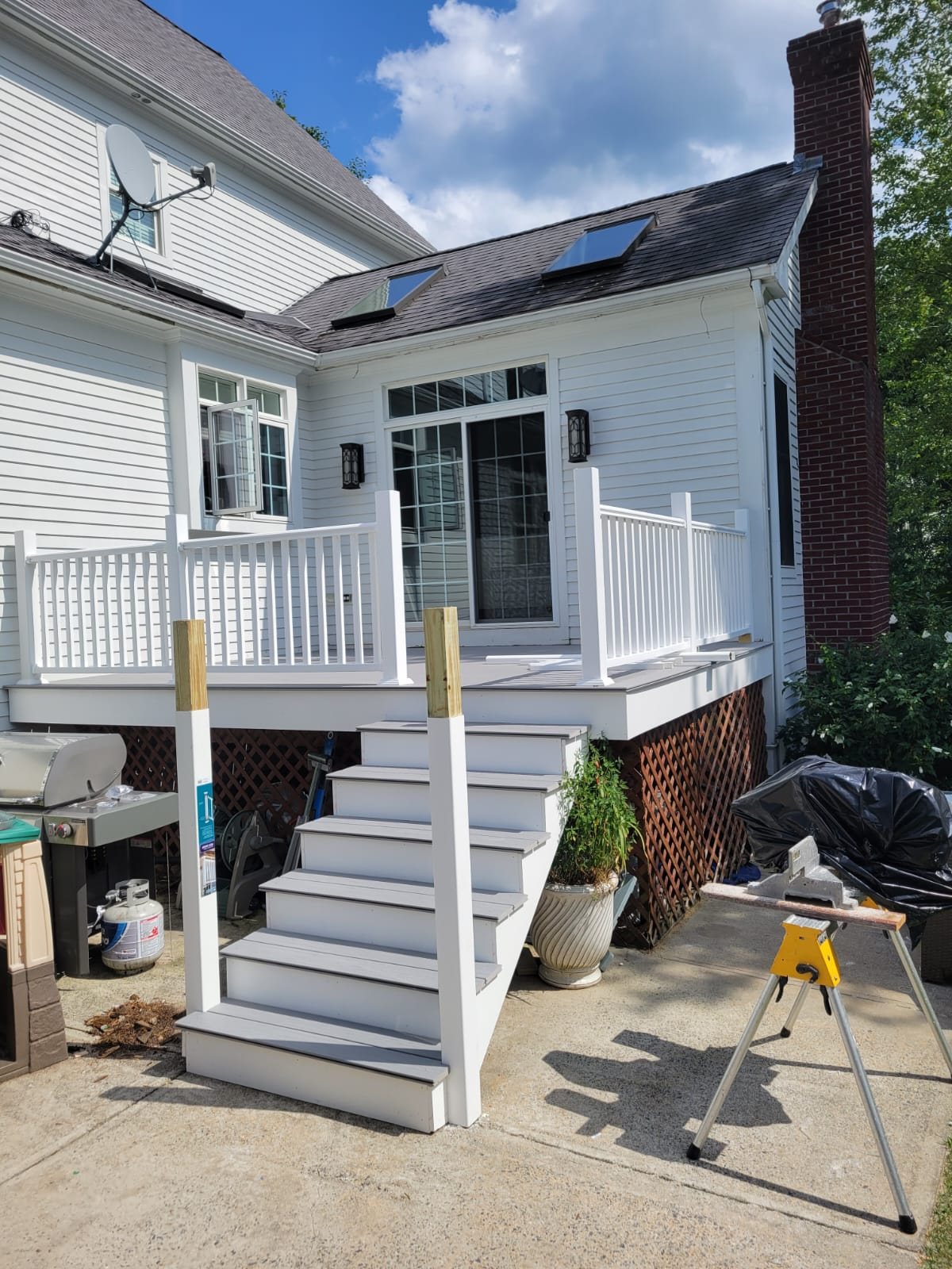 Fogassa Home Services exterior and carpentry project
